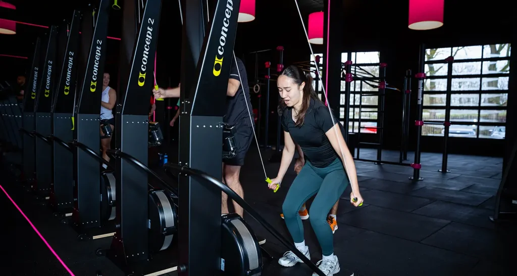 HYROX groepsles bij BigGym