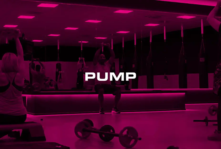 Pump groepsles bij BigGym – krachttraining op muziek met halters