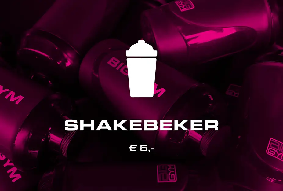 BigGym shakebeker – shaker voor eiwitshakes en sportdranken