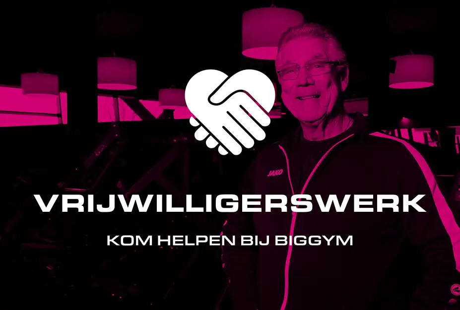 Vrijwilligerswerk bij BigGym