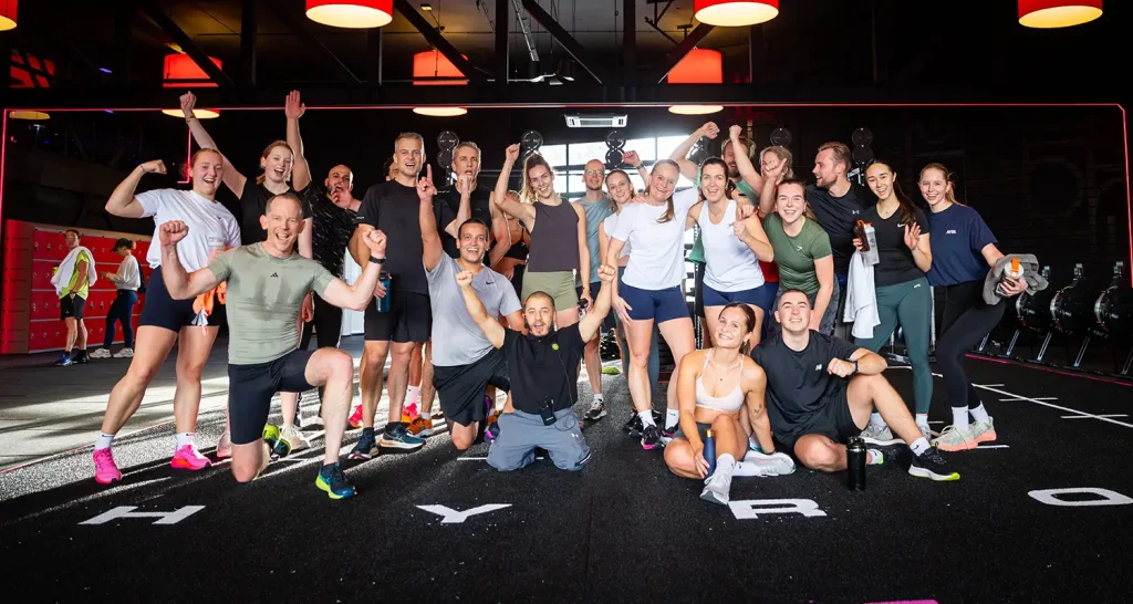 HYROX groepsles bij BigGym