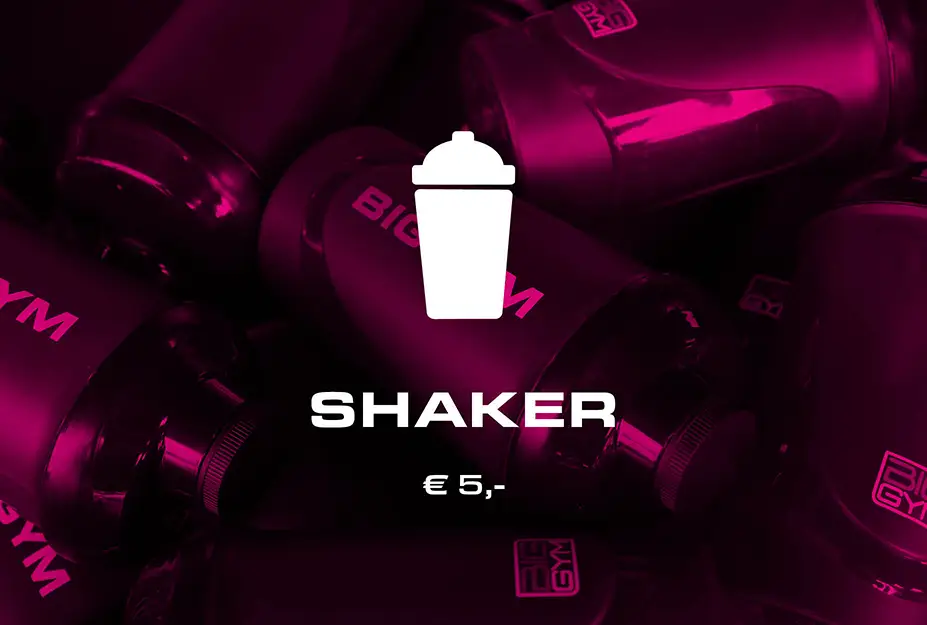 BigGym shakebeker – shaker voor eiwitshakes en sportdranken